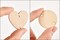 240 Pcs Wooden Circle Set 120 Pcs Wooden Heart Round Tags with Holes 120 Pcs S Shaped Hook